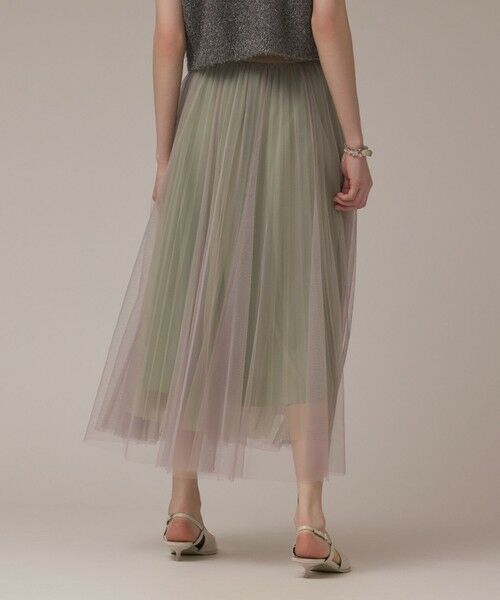 GRACE CONTINENTAL / グレースコンチネンタル ロング・マキシ丈スカート | チュールリバーシブルスカート | 詳細5