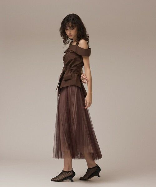 GRACE CONTINENTAL / グレースコンチネンタル ロング・マキシ丈スカート | チュールリバーシブルスカート | 詳細15