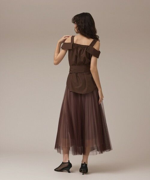 GRACE CONTINENTAL / グレースコンチネンタル ロング・マキシ丈スカート | チュールリバーシブルスカート | 詳細16