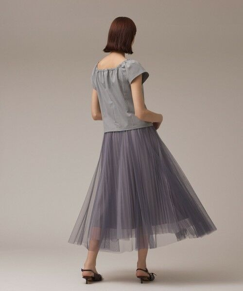 GRACE CONTINENTAL / グレースコンチネンタル ロング・マキシ丈スカート | チュールリバーシブルスカート | 詳細23