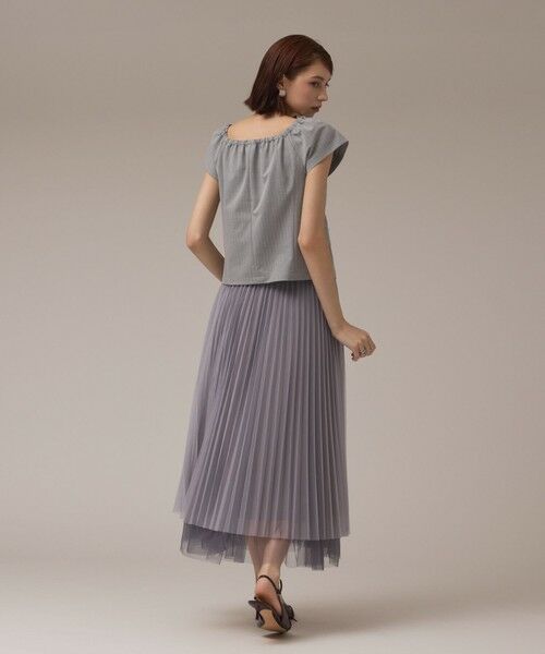 GRACE CONTINENTAL / グレースコンチネンタル ロング・マキシ丈スカート | チュールリバーシブルスカート | 詳細28