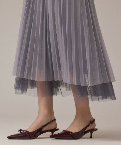 GRACE CONTINENTAL / グレースコンチネンタル ロング・マキシ丈スカート | チュールリバーシブルスカート | 詳細30