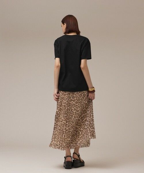 GRACE CONTINENTAL / グレースコンチネンタル ロング・マキシ丈スカート | ヒョウ柄ロングプリーツスカート | 詳細2