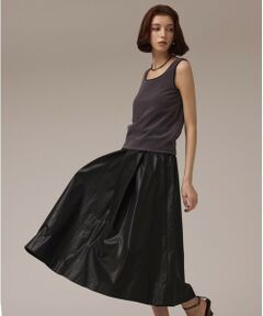 GRACE CONTINENTAL / グレースコンチネンタル ロング・マキシ丈スカート | コーティングタックスカート