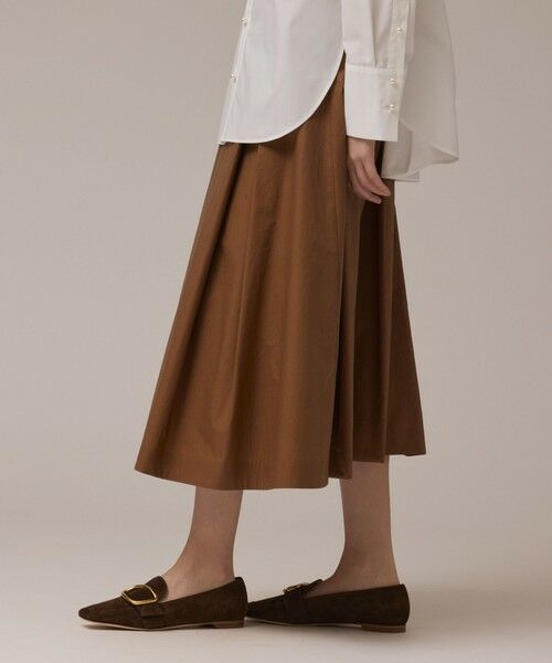 GRACE CONTINENTAL / グレースコンチネンタル ロング・マキシ丈スカート | コーティングタックスカート | 詳細1