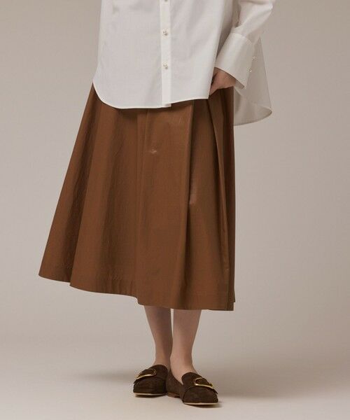 GRACE CONTINENTAL / グレースコンチネンタル ロング・マキシ丈スカート | コーティングタックスカート | 詳細4