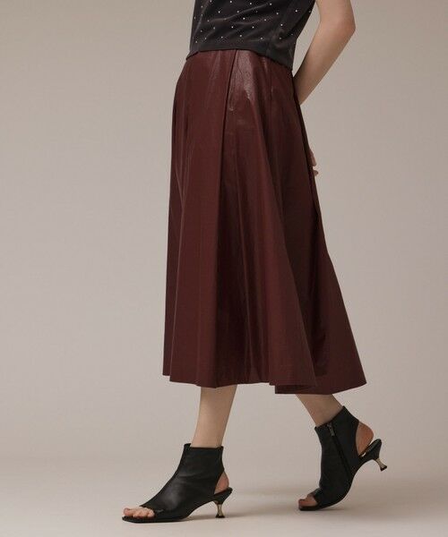 GRACE CONTINENTAL / グレースコンチネンタル ロング・マキシ丈スカート | コーティングタックスカート | 詳細11