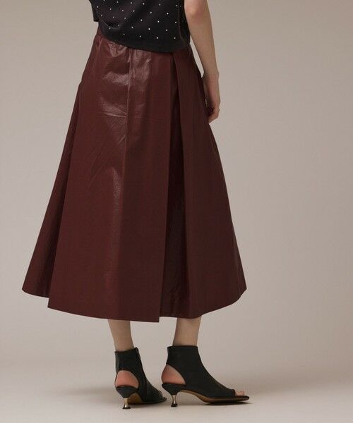 GRACE CONTINENTAL / グレースコンチネンタル ロング・マキシ丈スカート | コーティングタックスカート | 詳細12