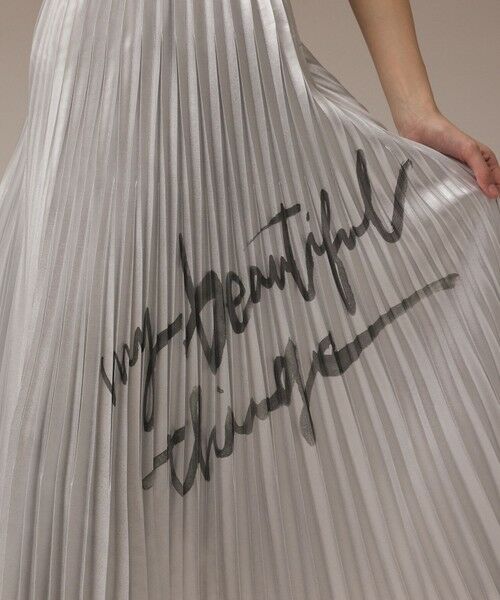 GRACE CONTINENTAL / グレースコンチネンタル ロング・マキシ丈スカート | コラボロングプリーツスカート | 詳細4