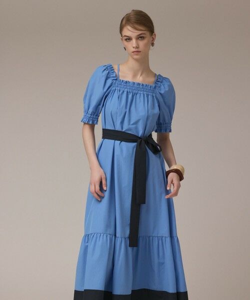 GRACE CONTINENTAL / グレースコンチネンタル ロング・マキシ丈ワンピース | ギャザーロングワンピース | 詳細7