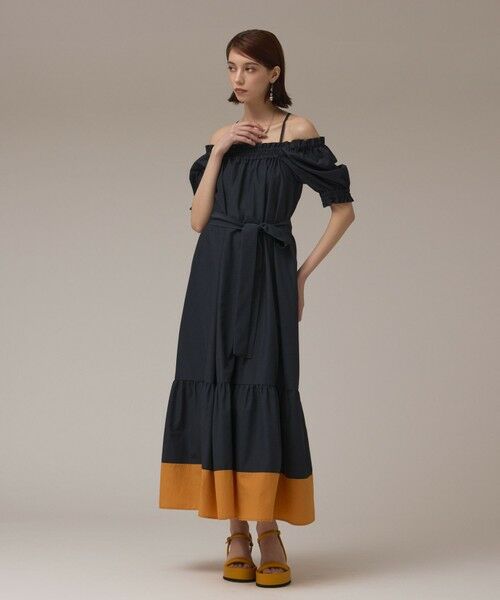 GRACE CONTINENTAL / グレースコンチネンタル ロング・マキシ丈ワンピース | ギャザーロングワンピース | 詳細23