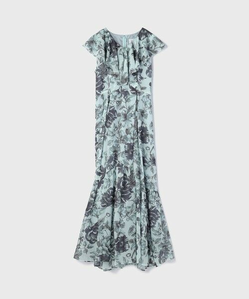 GRACE CONTINENTAL / グレースコンチネンタル ロング・マキシ丈ワンピース | フラワープリントフリルワンピース | 詳細18