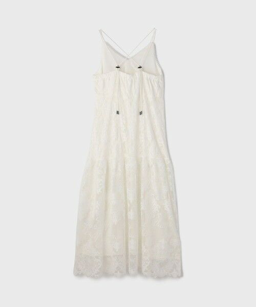 GRACE CONTINENTAL / グレースコンチネンタル ロング・マキシ丈ワンピース | ロゴ刺繍レースワンピース | 詳細10