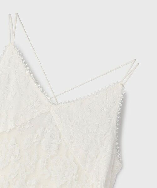 GRACE CONTINENTAL / グレースコンチネンタル ロング・マキシ丈ワンピース | ロゴ刺繍レースワンピース | 詳細11