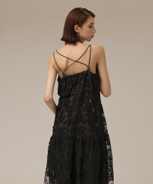 GRACE CONTINENTAL / グレースコンチネンタル ロング・マキシ丈ワンピース | ロゴ刺繍レースワンピース | 詳細17