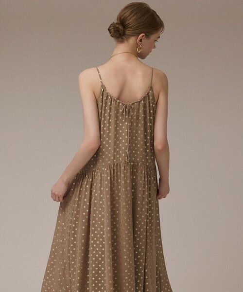 GRACE CONTINENTAL / グレースコンチネンタル ロング・マキシ丈ワンピース | フォイルドットキャミワンピース | 詳細7