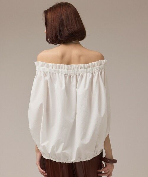 GRACE CONTINENTAL / グレースコンチネンタル シャツ・ブラウス | ケープ風2WAYトップ | 詳細3