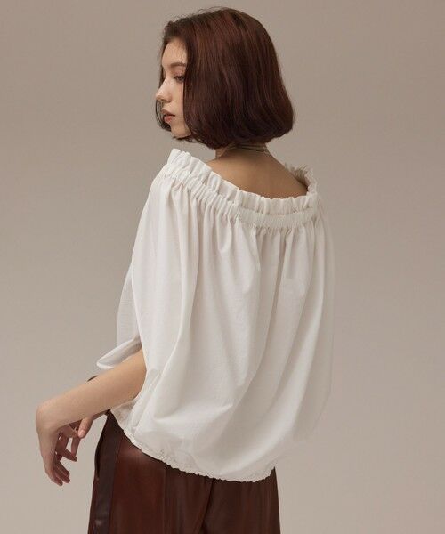 GRACE CONTINENTAL / グレースコンチネンタル シャツ・ブラウス | ケープ風2WAYトップ | 詳細5