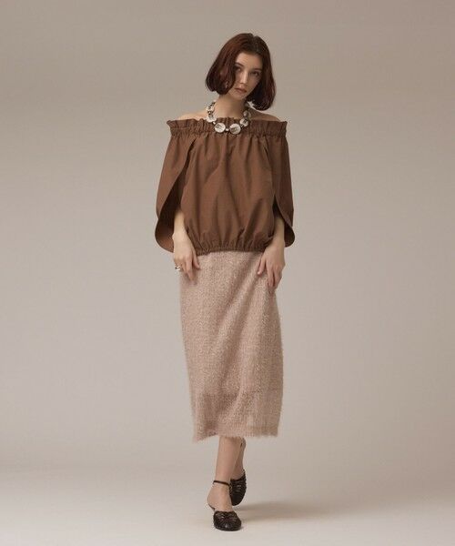 GRACE CONTINENTAL / グレースコンチネンタル シャツ・ブラウス | ケープ風2WAYトップ | 詳細11