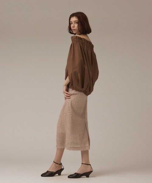 GRACE CONTINENTAL / グレースコンチネンタル シャツ・ブラウス | ケープ風2WAYトップ | 詳細12