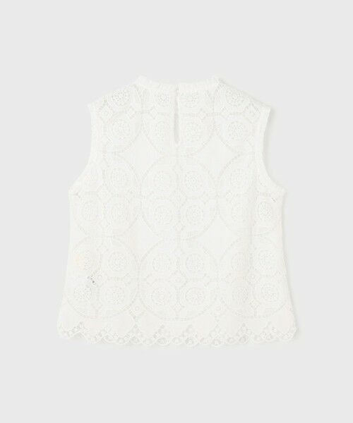 GRACE CONTINENTAL / グレースコンチネンタル その他トップス | サークルレースノースリーブトップ | 詳細11