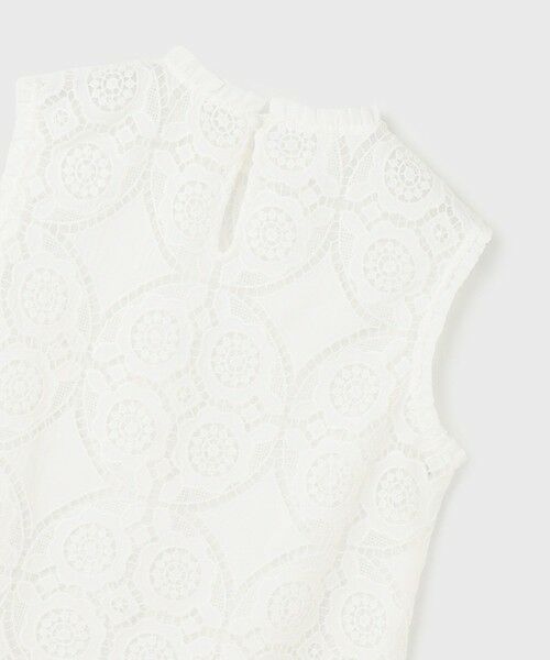 GRACE CONTINENTAL / グレースコンチネンタル その他トップス | サークルレースノースリーブトップ | 詳細12