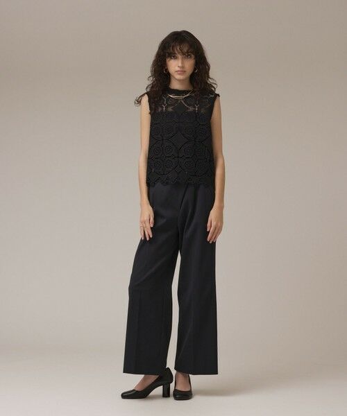 GRACE CONTINENTAL / グレースコンチネンタル その他トップス | サークルレースノースリーブトップ | 詳細13