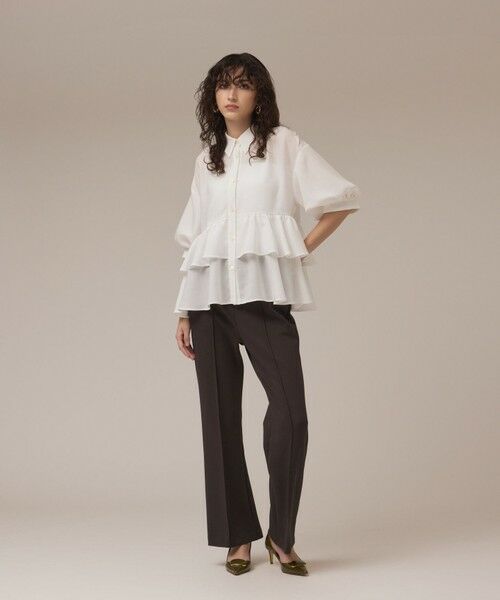 GRACE CONTINENTAL / グレースコンチネンタル シャツ・ブラウス | ティアードシャツチュニック | 詳細1