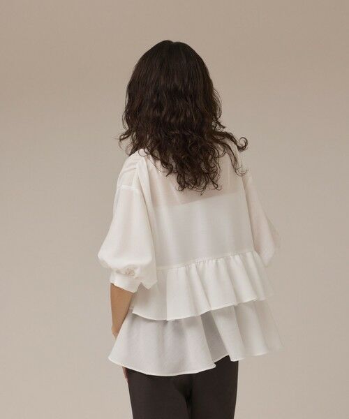 GRACE CONTINENTAL / グレースコンチネンタル シャツ・ブラウス | ティアードシャツチュニック | 詳細5