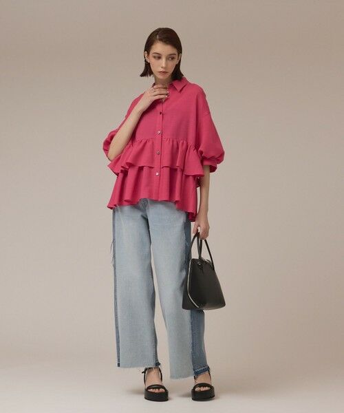 GRACE CONTINENTAL / グレースコンチネンタル シャツ・ブラウス | ティアードシャツチュニック | 詳細7