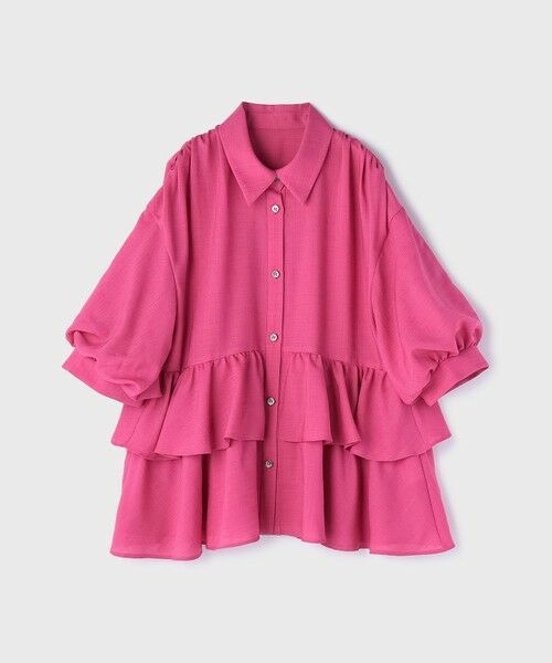 GRACE CONTINENTAL / グレースコンチネンタル シャツ・ブラウス | ティアードシャツチュニック | 詳細15