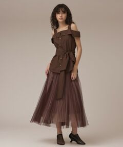 【グレースコンチネンタル】シルクツイルボウブラウス シルクツイルボウブラウス / GRACE CONTINENTAL | GRACE