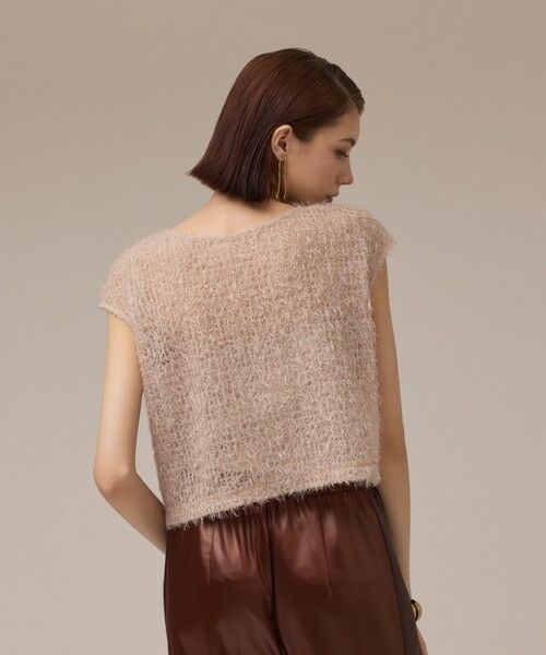 GRACE CONTINENTAL / グレースコンチネンタル カットソー | バックフレアチュールトップ | 詳細1