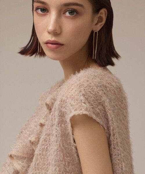 GRACE CONTINENTAL / グレースコンチネンタル カットソー | バックフレアチュールトップ | 詳細5