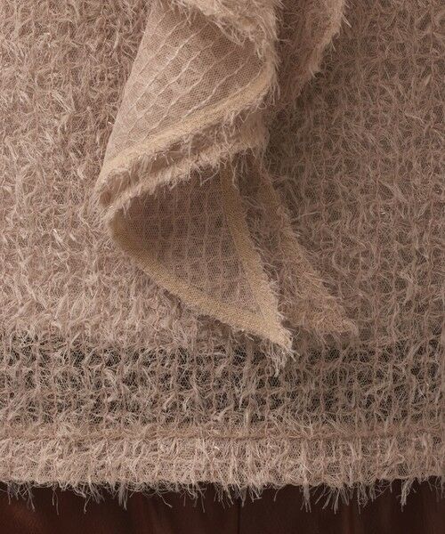 GRACE CONTINENTAL / グレースコンチネンタル カットソー | バックフレアチュールトップ | 詳細7