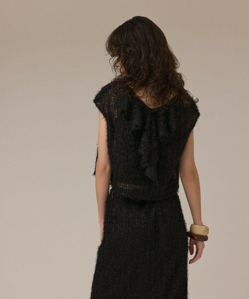 GRACE CONTINENTAL / グレースコンチネンタル カットソー | バックフレアチュールトップ | 詳細20