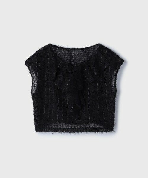 GRACE CONTINENTAL / グレースコンチネンタル カットソー | バックフレアチュールトップ | 詳細22