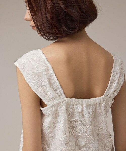 GRACE CONTINENTAL / グレースコンチネンタル その他トップス | チュール刺繍トップ | 詳細7