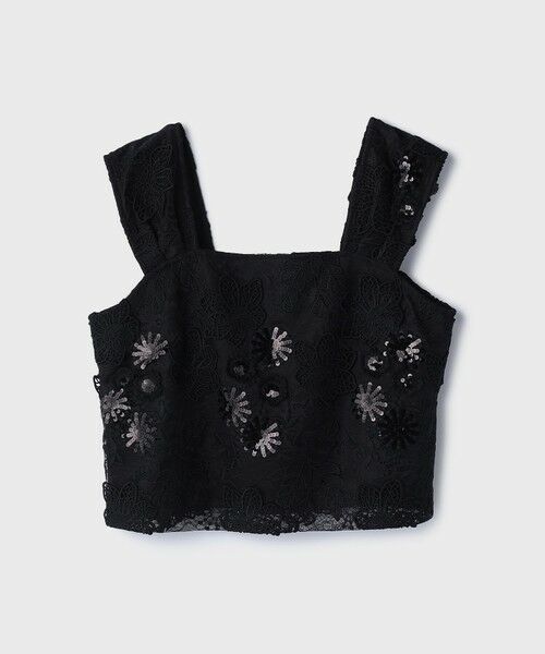 GRACE CONTINENTAL / グレースコンチネンタル その他トップス | チュール刺繍トップ | 詳細16