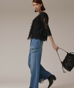 GRACE CONTINENTAL / グレースコンチネンタル シャツ・ブラウス | レースコンビフリルブラウス