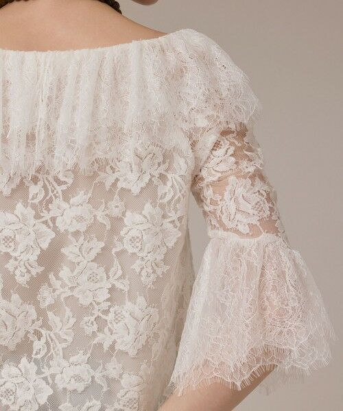 GRACE CONTINENTAL / グレースコンチネンタル シャツ・ブラウス | レースコンビフリルブラウス | 詳細8