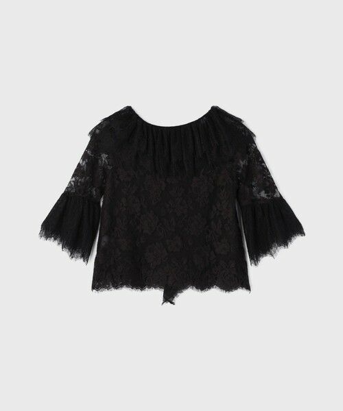 GRACE CONTINENTAL / グレースコンチネンタル シャツ・ブラウス | レースコンビフリルブラウス | 詳細16