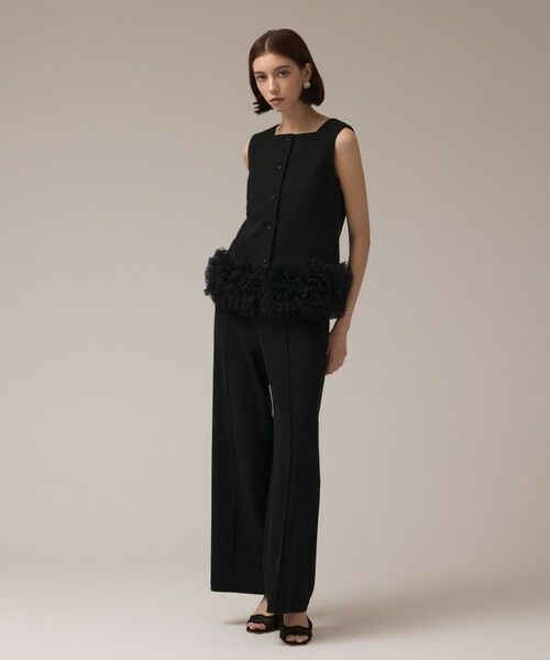 GRACE CONTINENTAL / グレースコンチネンタル その他トップス | チュールヘムカットトップ | 詳細9