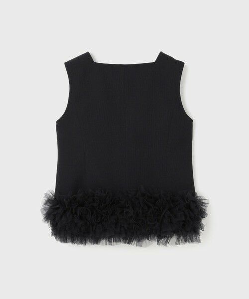 GRACE CONTINENTAL / グレースコンチネンタル その他トップス | チュールヘムカットトップ | 詳細14