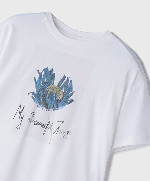 GRACE CONTINENTAL / グレースコンチネンタル カットソー | カットフォトTシャツ | 詳細9