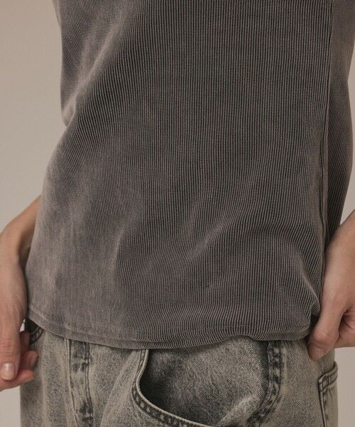 GRACE CONTINENTAL / グレースコンチネンタル カットソー | フロッキーチュールカットトップ | 詳細12