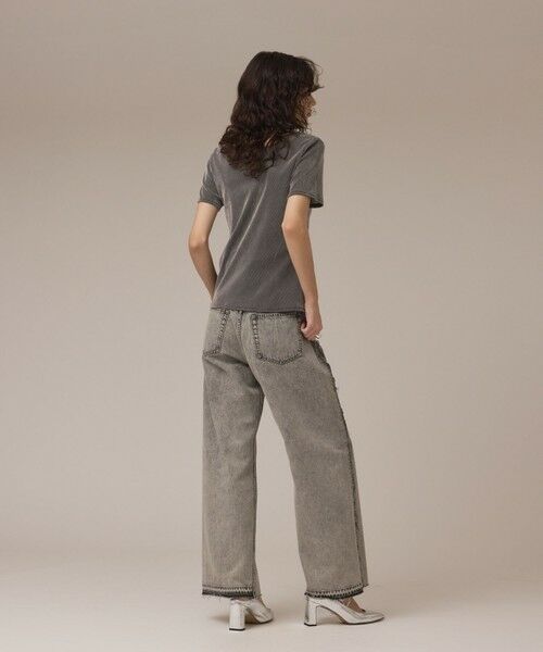 GRACE CONTINENTAL / グレースコンチネンタル カットソー | フロッキーチュールカットトップ | 詳細13