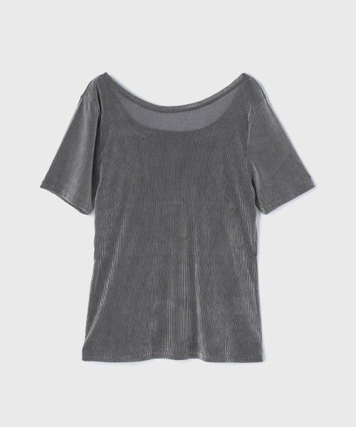 GRACE CONTINENTAL / グレースコンチネンタル カットソー | フロッキーチュールカットトップ | 詳細14