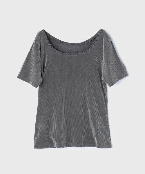 GRACE CONTINENTAL / グレースコンチネンタル カットソー | フロッキーチュールカットトップ | 詳細15