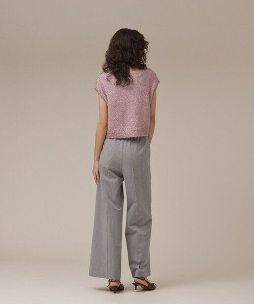 GRACE CONTINENTAL / グレースコンチネンタル ニット・セーター | ショートフェザーニットトップ | 詳細3